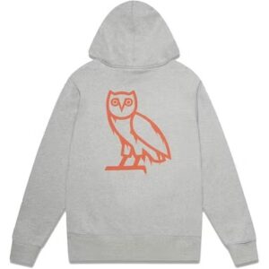 OVO Devil Bird Hoodie – Heather Grey