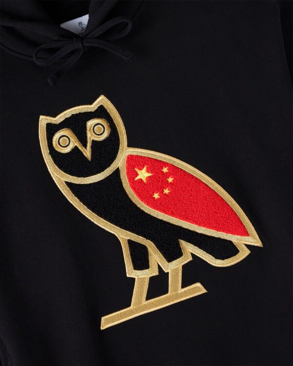 OVO Jurassic Park OG Owl Hoodie – Black