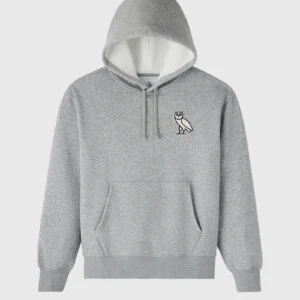 OVO Jurassic Park OG Owl Hoodie – Heather Grey