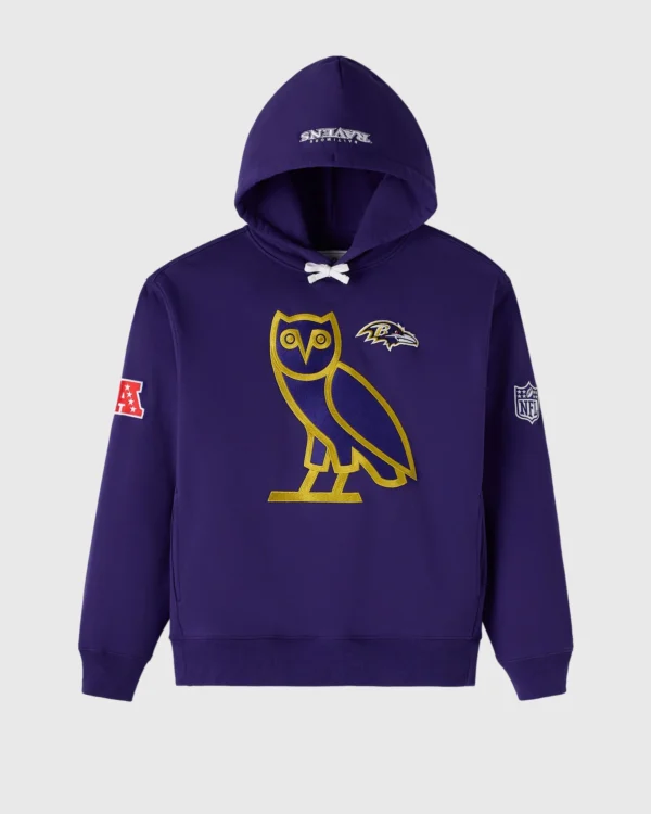 OVO Jurassic Park OG Owl Hoodie – Purple