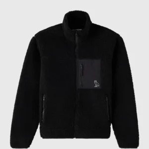 OVO Omega Varsity Jacket – Black