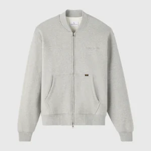 OVO Wool Aviator Jacket – Heather Grey