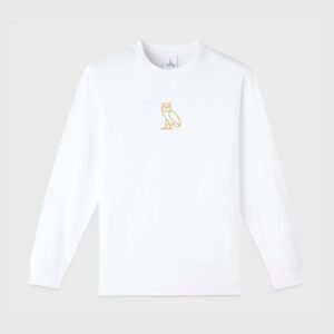 OVO X NBA Lakers LongSleeve – White