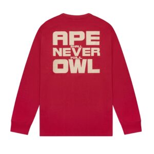 OVO x Bape Star Longsleeve – Red