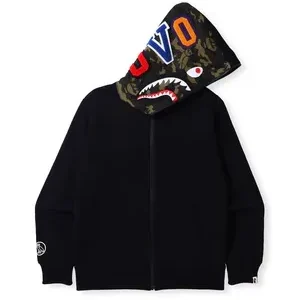 bape black ovo hoodie